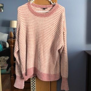 Plush chunky knit sweater